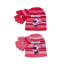 Minnie Mouse Hat and gloves