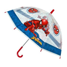 Spiderman Transparent umbrella Bleu/Red