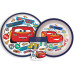 Disney Cars dinner set. micro plastic set. cup 260 ml